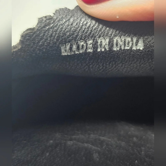 Cole Haan Women's Calf Hair Black Brown Slip On Penny Loafers Size 6 EUC *RARE* - Picture 12 of 12